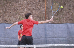 UHS boys' No. 1 and 2 doubles secure wins at OVAC championship meet